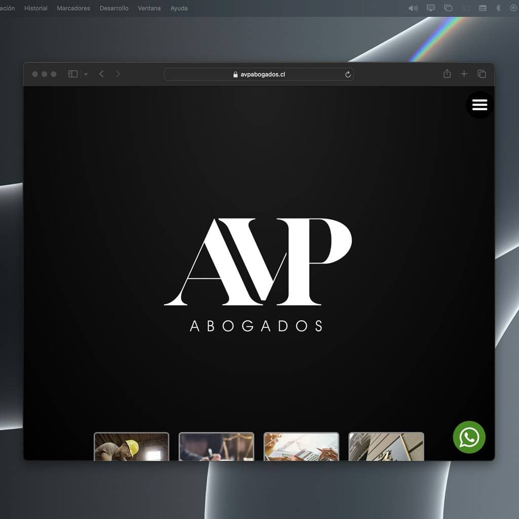 Sitio Web AVP Abogados