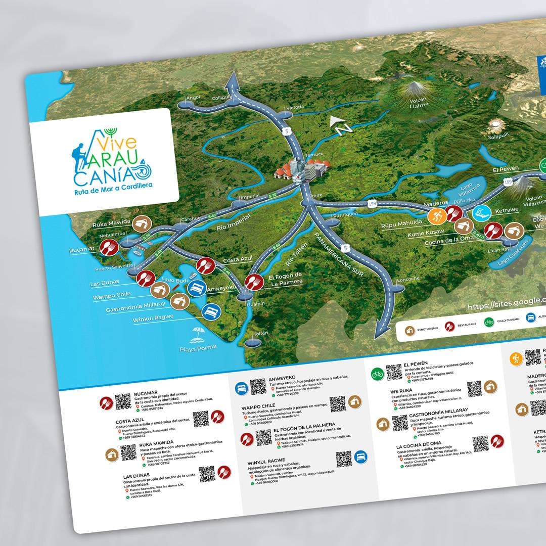 Mapa Vive Araucanía