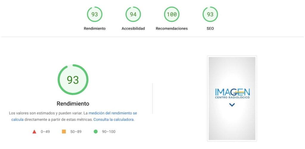 Web Centro Radiológico Temuco — imagen 6