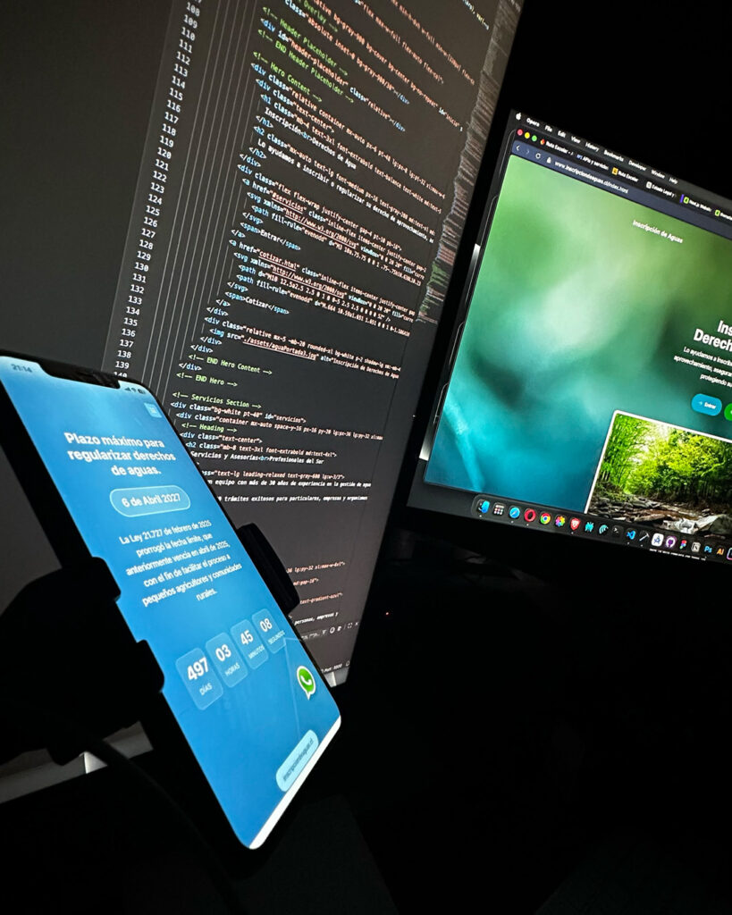 Sitio Web Inscripción de Aguas — imagen 2