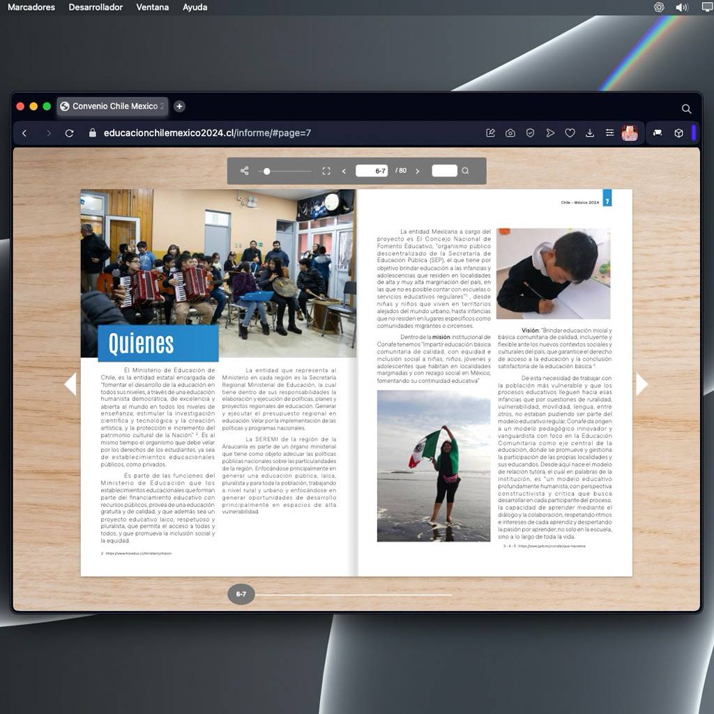 Revista Convenio Chile–México — imagen 1