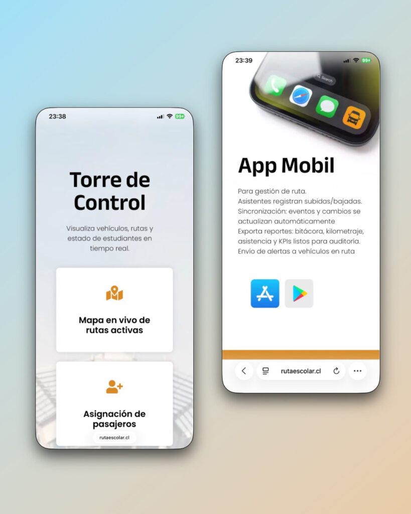 Sitio Web Ruta Escolar — imagen 4