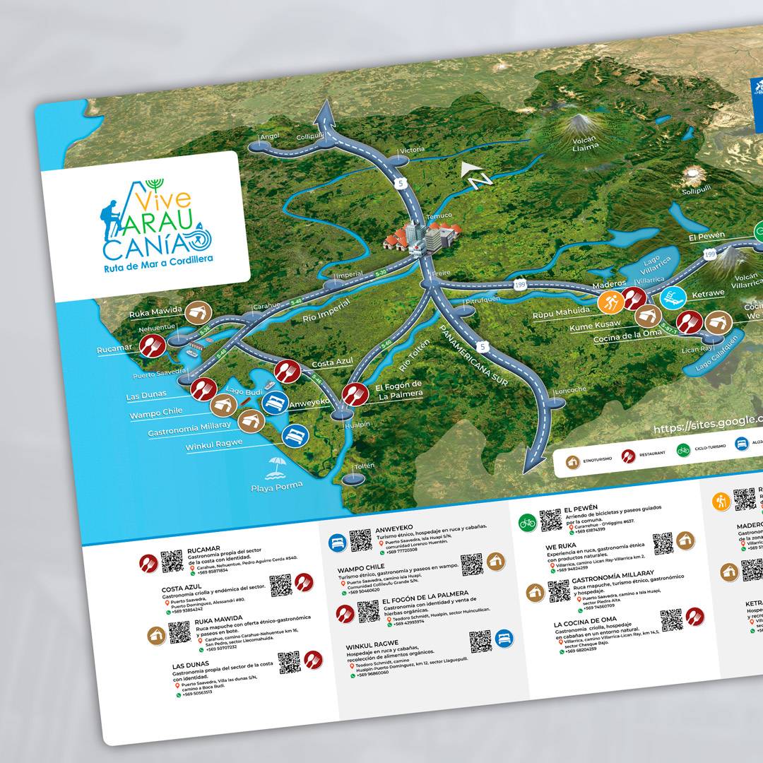 Mapa Vive Araucanía